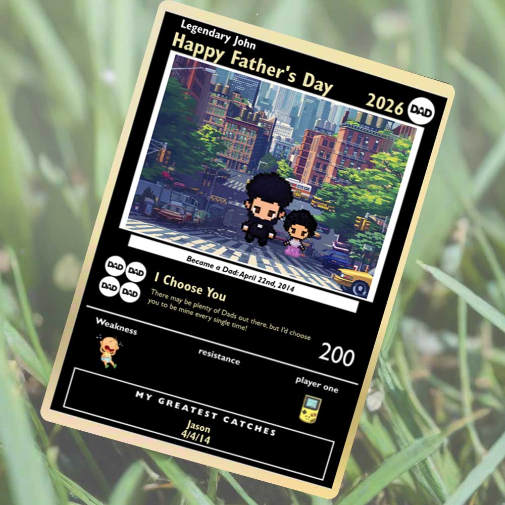 Dad Card Limited Gold Edition - Build Your Own