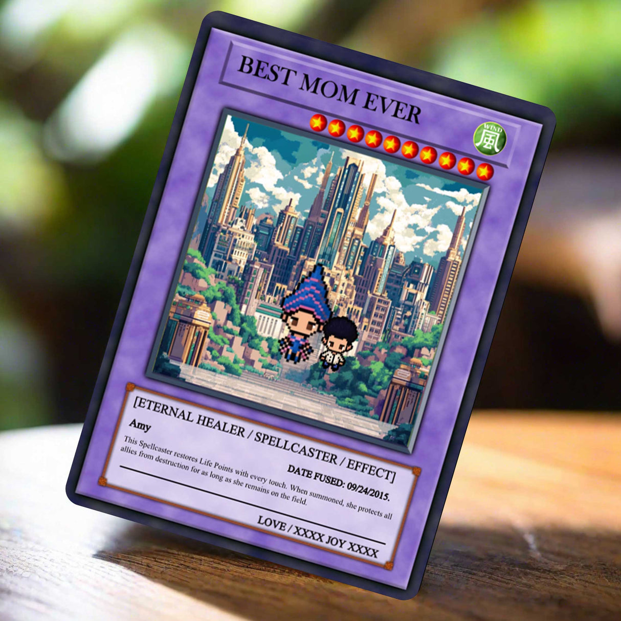 Yu-gi Love For Mom Card  - Build Your Own