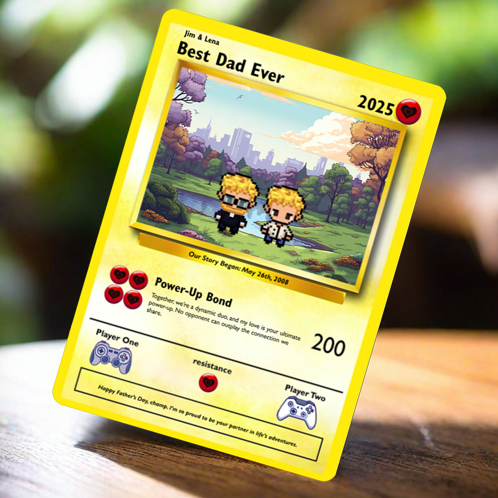 Dad to Son Card - Build Your Own