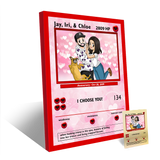 Rajoitettu erä käsin piirretty V-päivän kortti