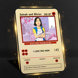 Rajoitettu erä käsin piirretty V-päivän kortti